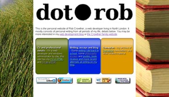 dotrob.com screenshot